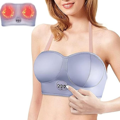 Rechargeable Breast Enhancement Vibrating Massager Bra