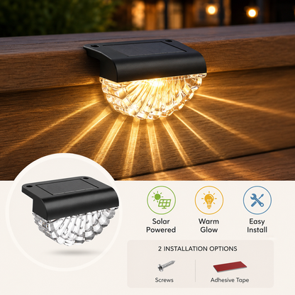 SolarGlow Step Lights