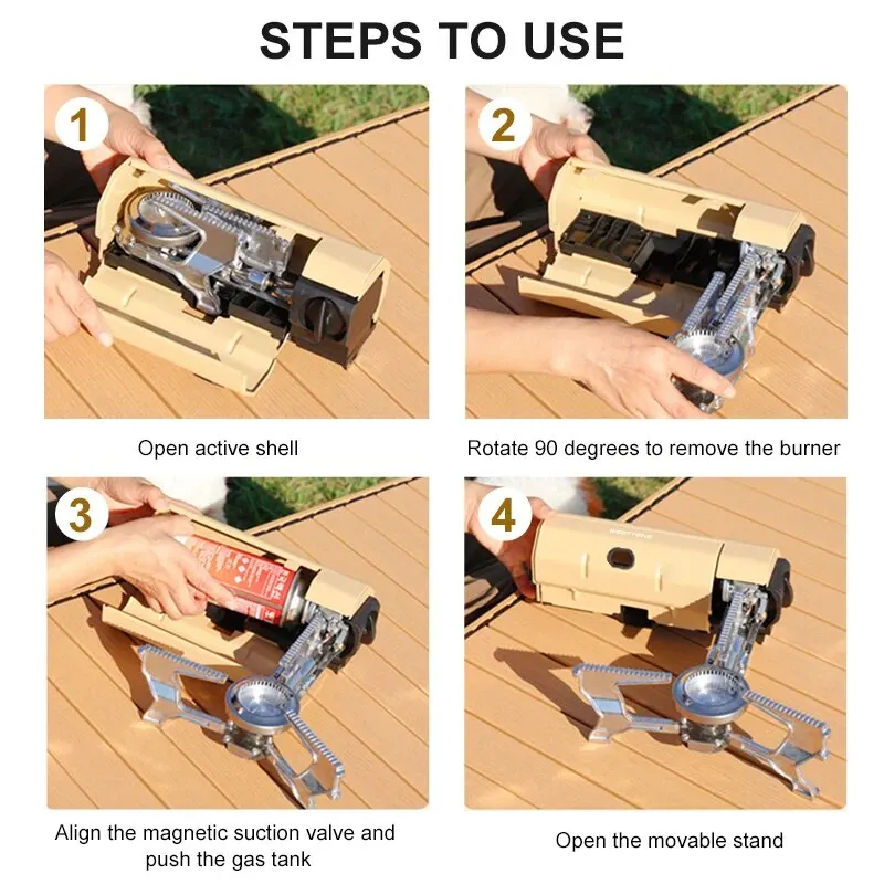 Portable Folding Camping Gas Stove