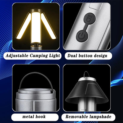 Rechargeable Expandable Camping Light Stand