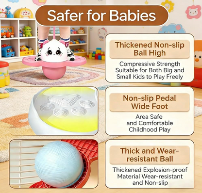 Panda Jumping Ball  — Fun Fitness Balance Play (Children & Adults)