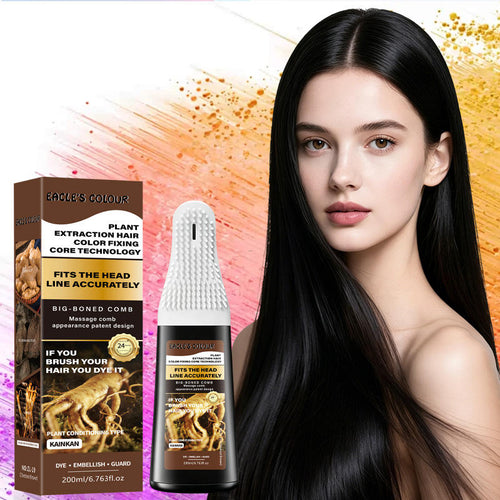 Plant Extraction Hair Dye Comb