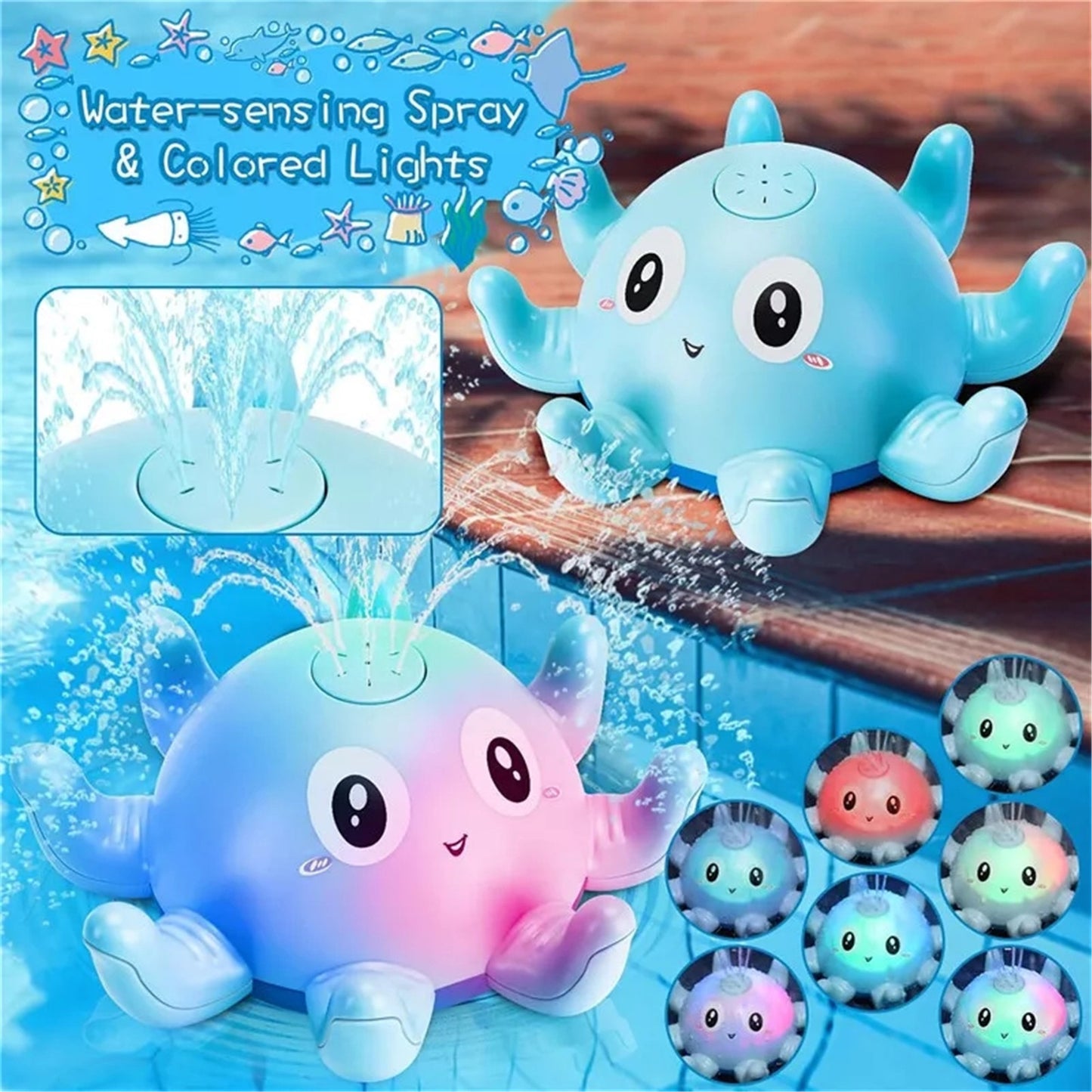 Automatic Musical Octopus Sprinkler