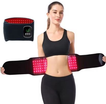 Rechargeable Massage Belt with Red Light Therapy