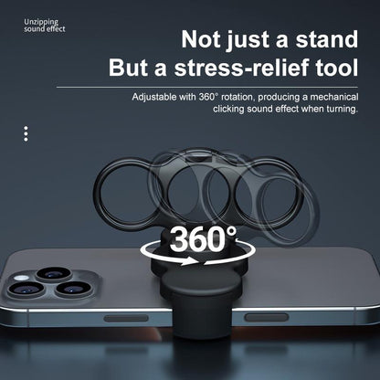 Three-Finger Back Clip Phone Holder