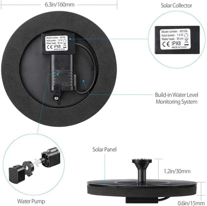Mini Solar Water Fountain Pump