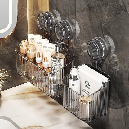 Wall-Mounted Suction Cup Organizer