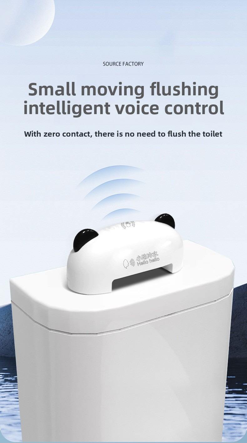 Voice Control Motion Sensor Toilet Flusher