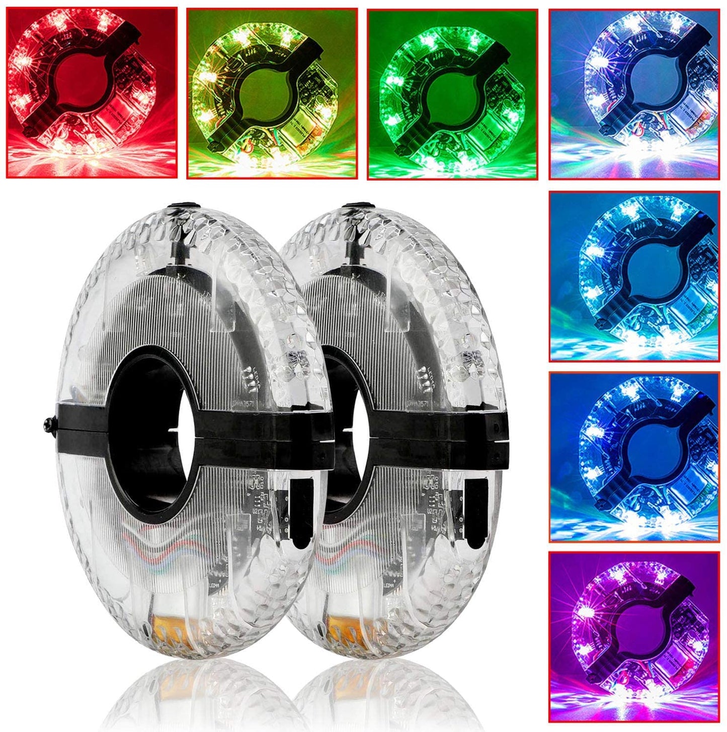 Waterproof Bicycle LED Hub Light