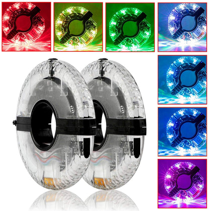 Waterproof Bicycle LED Hub Light