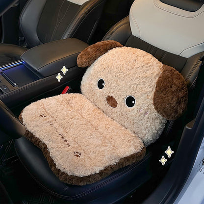 Winter Plush Car Seat Cushion