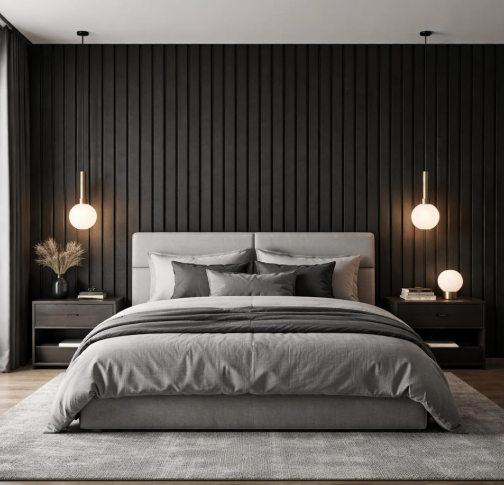Self-Adhesive 3D Acoustic Wall Panels