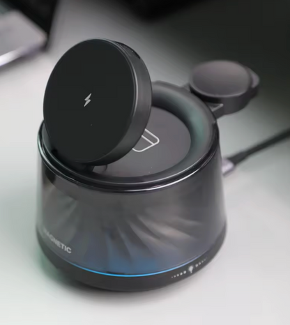 5-in-1 Magnetic Wireless Charging Stand With Speaker