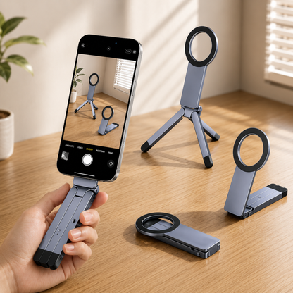 ABS Mini Tripod Pocket Cell Phone Stand