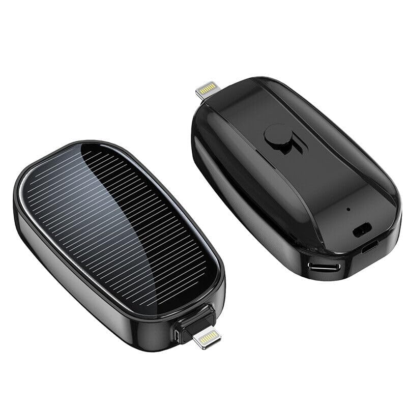 Solar Power Bank Portable Keychain Charger