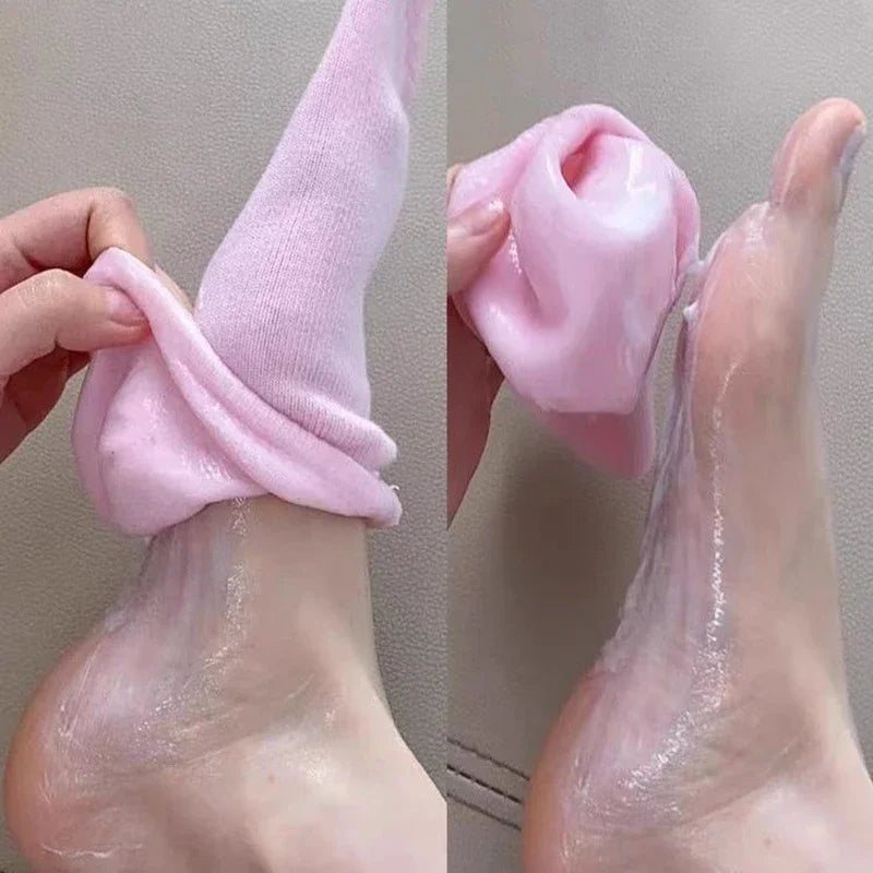 Natural Oil Vitamin E Gel Reusable SPA Gel Socks