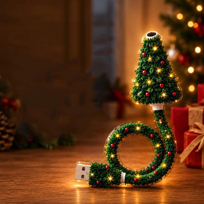 Flexible USB Christmas Tree LED Projector Light