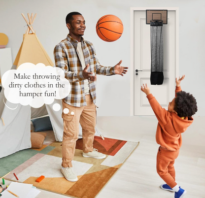 Basketball Hoop Laundry Basket