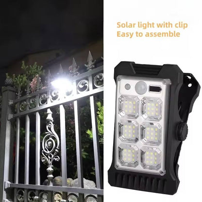 Solar Power Clip On Motion Sensor LED Light