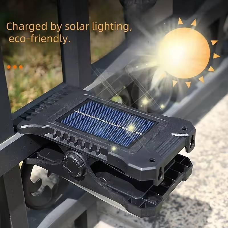 Solar Power Clip On Motion Sensor LED Light