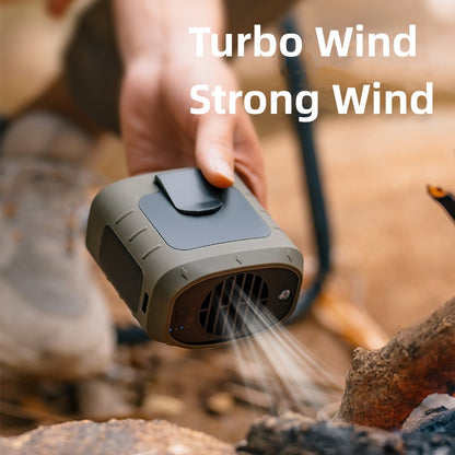 Portable Waist Clip Fan With Power Bank