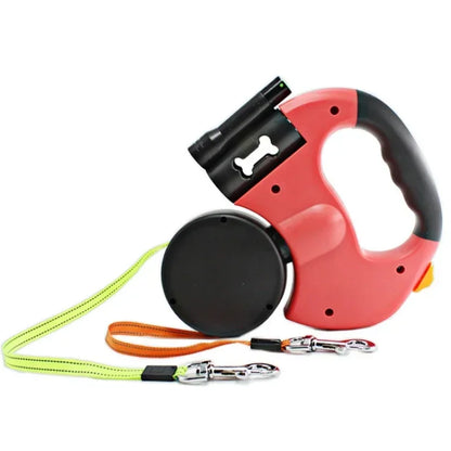 Double-Ended Retractable Leash