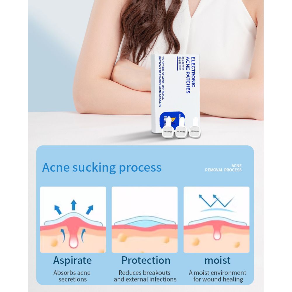 LED Light Therapy Acne Patches (Pack of 6)