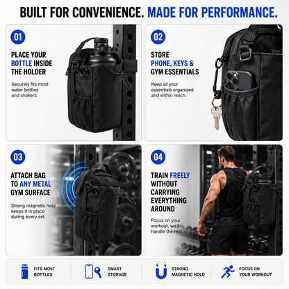 Magnetic Gym Bag