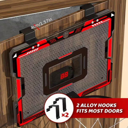 Indoor Basketball Hoop With Scoreboard And LED Lights