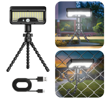 Flexible Octopus Solar Motion Sensor Light
