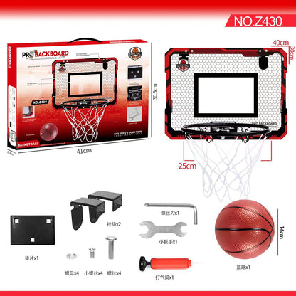 Indoor Basketball Hoop With Scoreboard And LED Lights