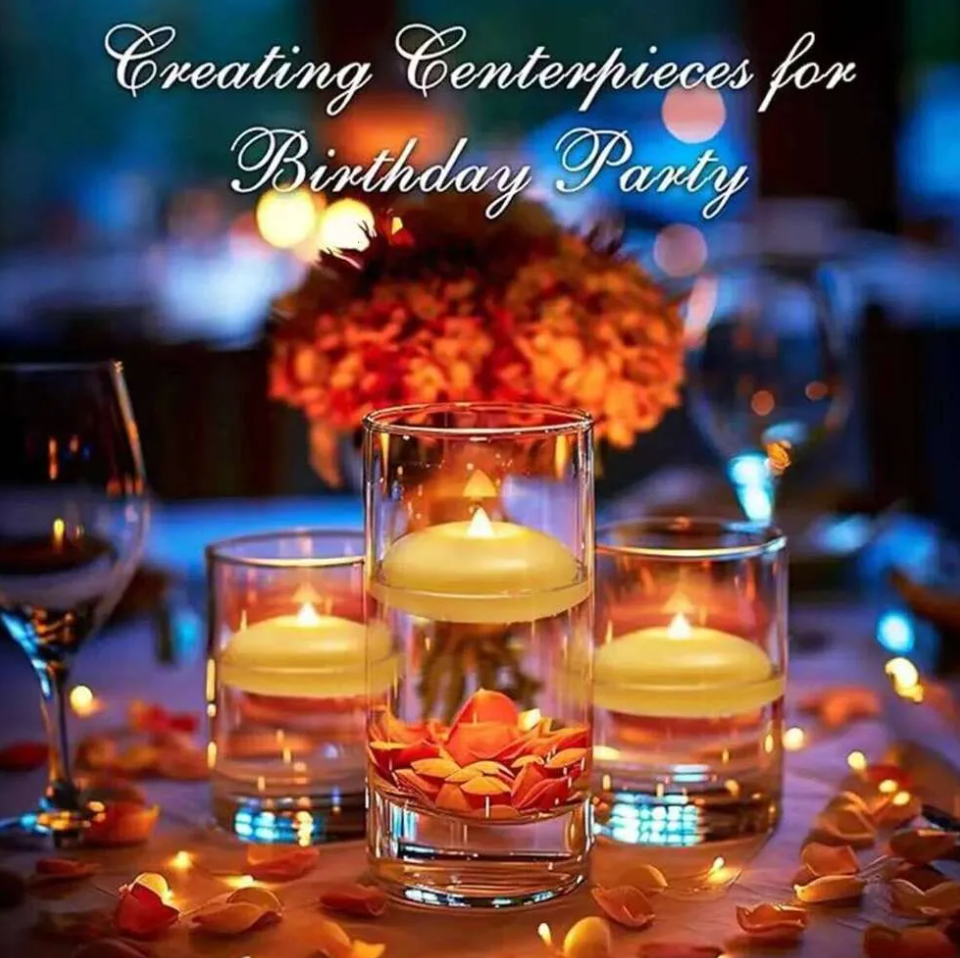 Floating LED Electronic Candle Light (Pack of 6)