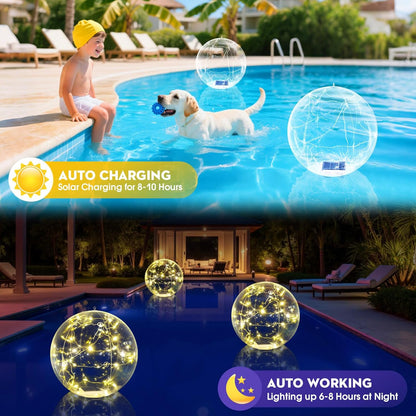 Luxury Floating Glow Lights (Pack Of 4)