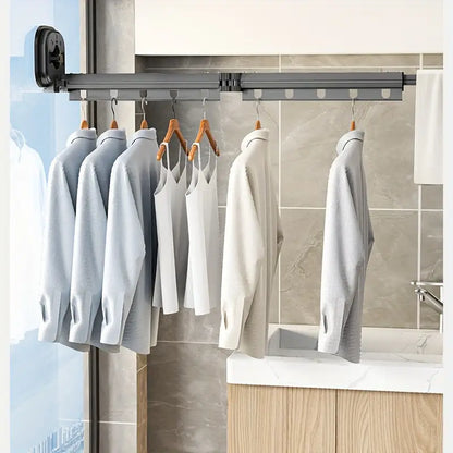 Wall Mounted Retractable Drying Rack