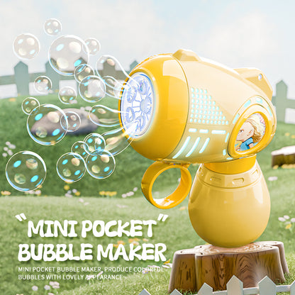 Mini Pocket Electric Bubble Gun Toy