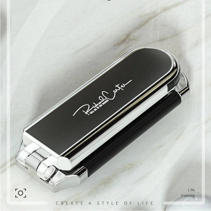 Foldable Hair Brush with Mirror
