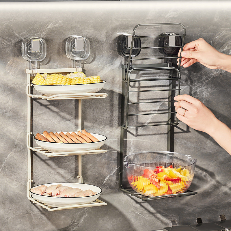 Wall Mounted Kitchenware Display Rack