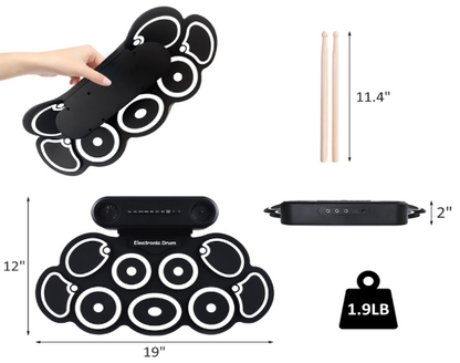 Portable Electronic Drum Set