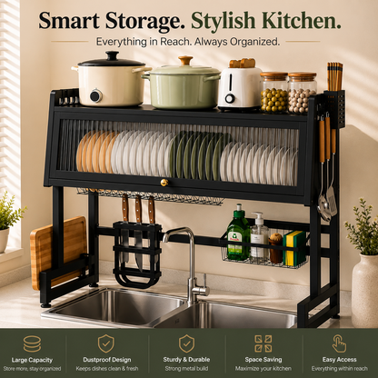 Large Space Multi-Tier Storage Rack