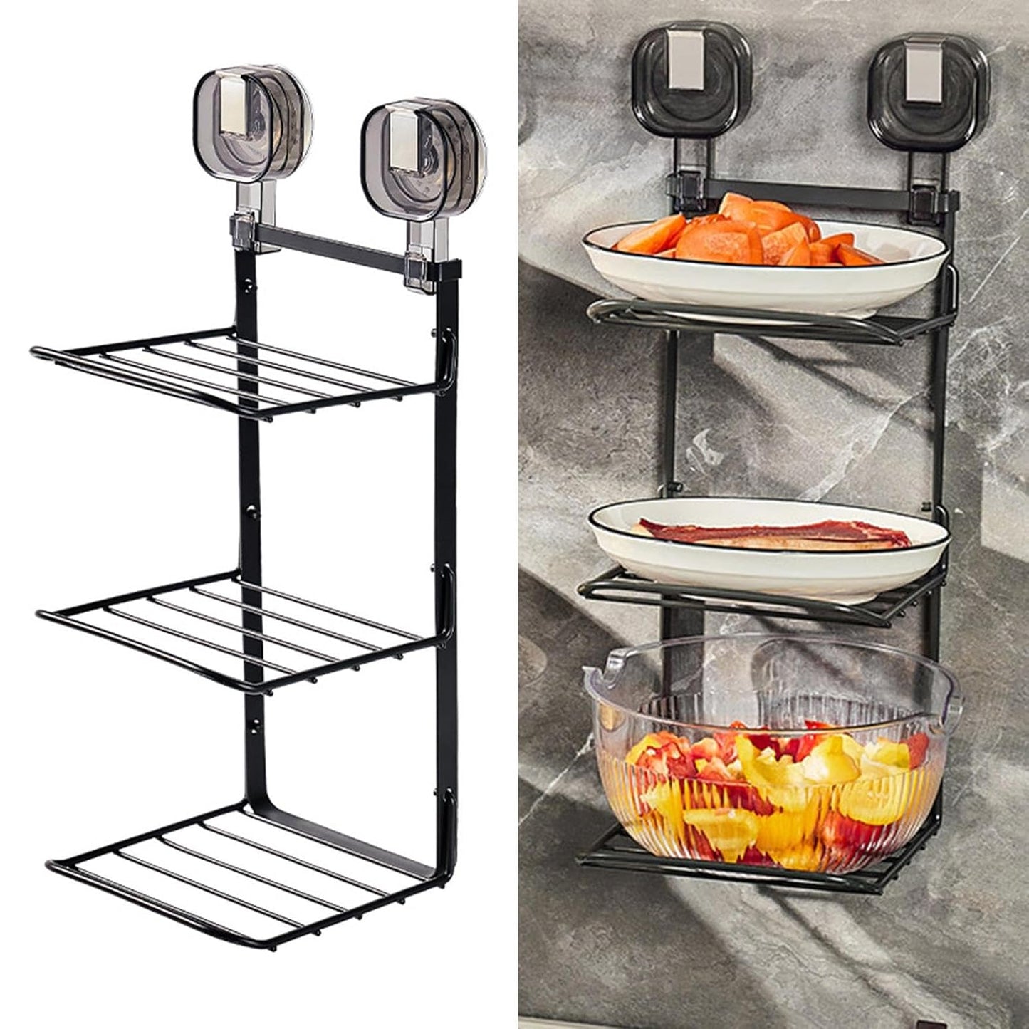 Wall Mounted Kitchenware Display Rack