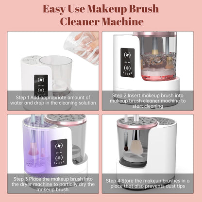 2-in-1  Makeup Brush Cleaner&Dryer