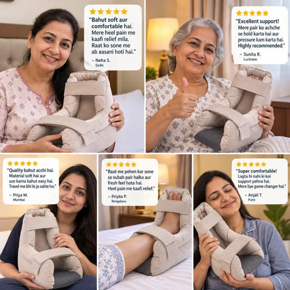 Heel Protector & Foot Elevation Support Pillow