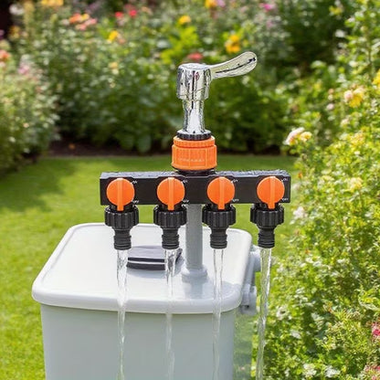 4-Way Heavy Duty Hose Splitter
