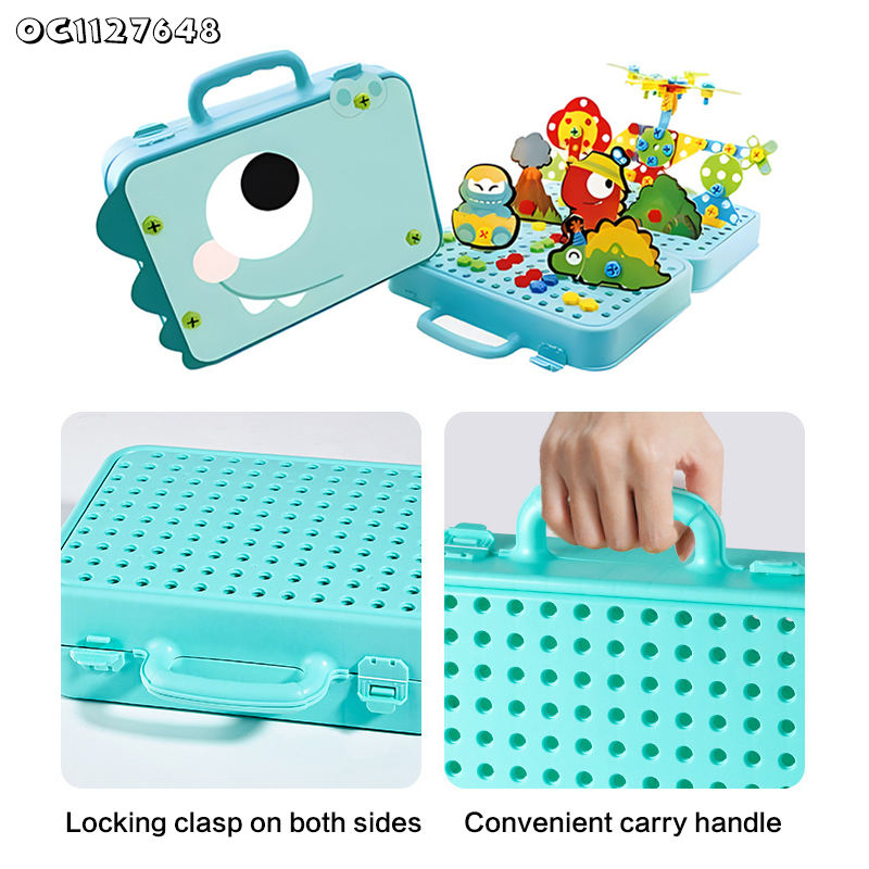 DIY Puzzle Tool Box For Kids
