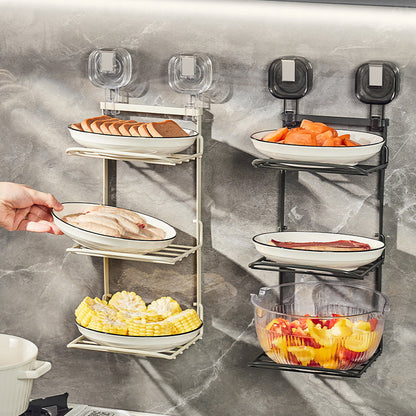 Wall Mounted Kitchenware Display Rack