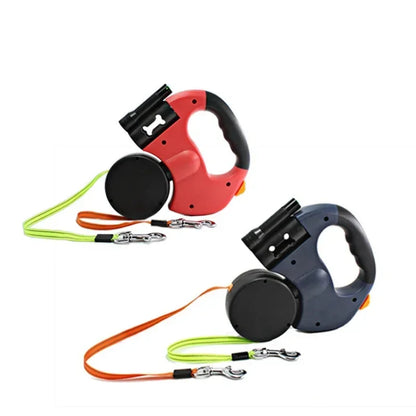 Double-Ended Retractable Leash