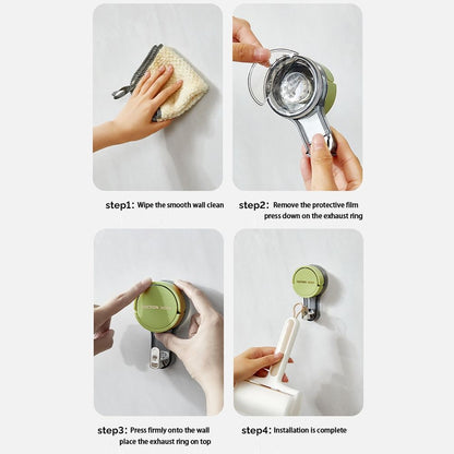 Vacuum Suction Wall Mount Hook