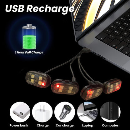 Wireless LED Remote Control Lights for Bike & Car