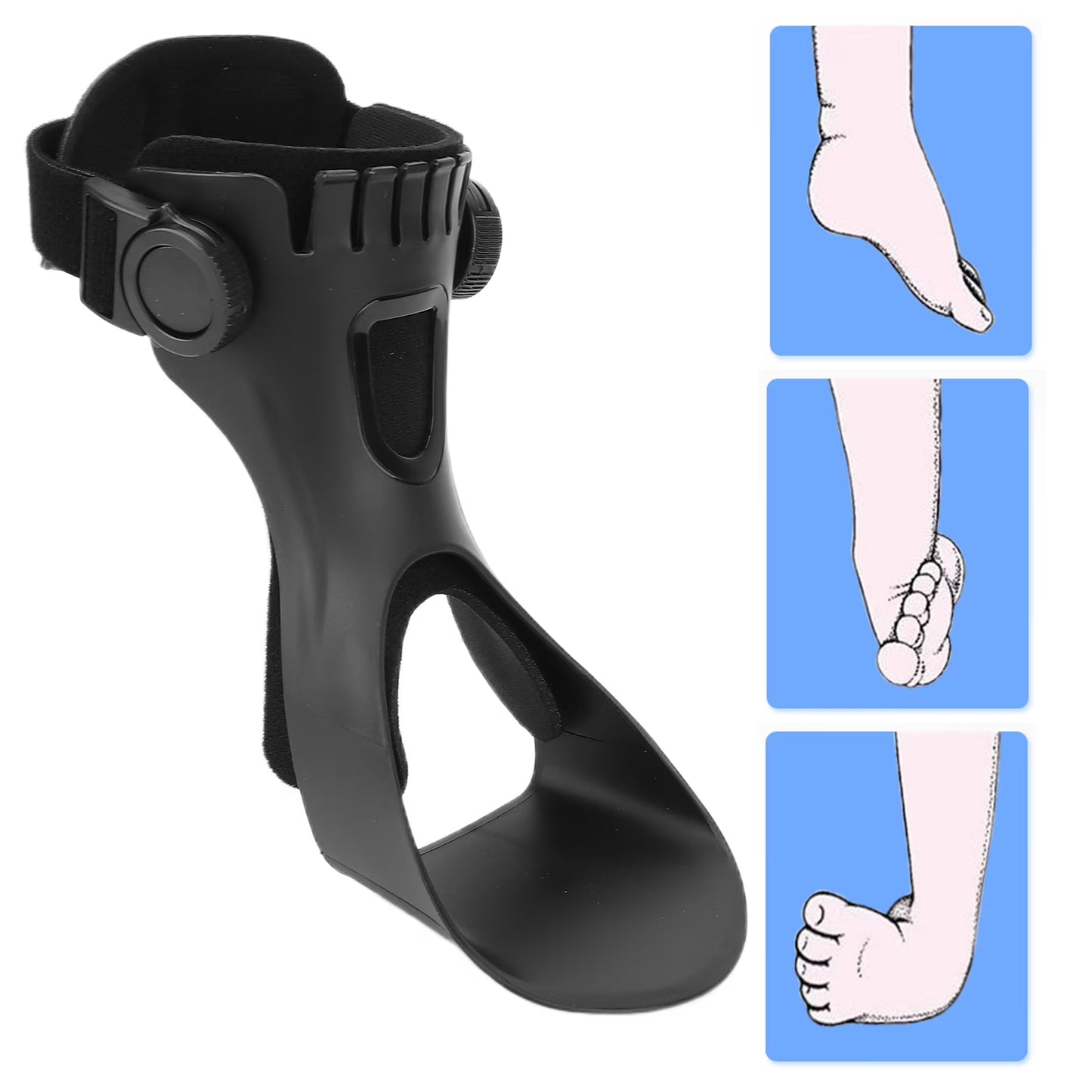 Ankle Support Brace With Inflatable Air Bag