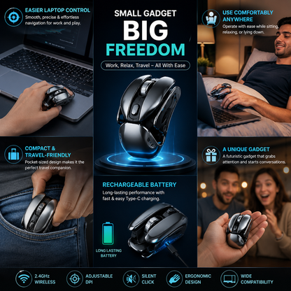 Inphic PX2 Metal Wireless Office & Gaming Mouse